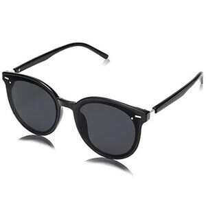 Womens Round Sunglasses Retro Vintage Large Frame UV400 Trendy Shades